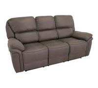 Canapé de Relaxation 3 Places "Saranda" 206cm Gris