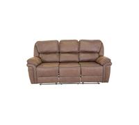 Canapé de Relaxation 3 Places "Saranda" 206cm Marron