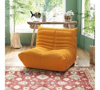 Canapé de sol paresseux, chaise au coin de la cheminée, pouf poire en velours pelucheux, fauteuil d'appoint Togo pour salon, chambre à coucher, salon, bureau - 2 places