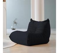 Canapé de sol paresseux, chaise de repos en velours en peluche, chaise décorative 2 places pour salon, chambre, bureau, pouf confortable pour détente et utilisation près de la cheminée