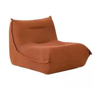 Canapé de sol sans accoudoirs, chaise longue en daim doux pour petits appartements, canapé paresseux confortable pour salon et chambre à coucher