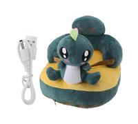 Canapé de soutien pour bébé, chaise d’assise réglable à angle variable pour nourrissons, siège de sol en peluche avec base antidérapante pour l’entraînement à la position assise, (Verte)