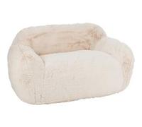 Canapé Droit 2 Places "Cutie" 152cm Crème Beige G