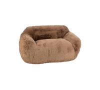 Canapé Droit 2 Places "Cutie" 152cm Taupe
