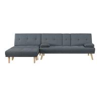 Concept Usine Canapé Stockholm – Scandinave convertible modulable 5 places tissu gris