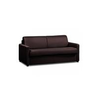 Canape droit cayenne 3 places en simili-cuir 198 x 198 x 85 cm