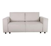 Habitat et Jardin Canapé Droit Convertible en Velours côtelé Montaigne S - 3 Places - Beige