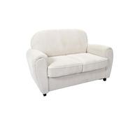 Scott Sports Canapé Club 2 places côtelé 137 cm Beige