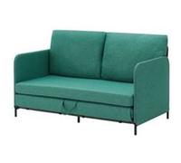 Canapé 2 places convertible Soini 78 x 125 x 67 cm vert