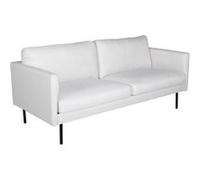 Canape droit [en.casa] 2 places en tissu blanc 180 x 180 x 78 cm Beige G