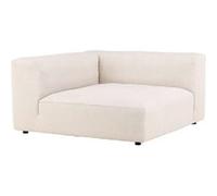 Canape droit en.casa 3 places en lin beige 135 x 135 x 70 cm