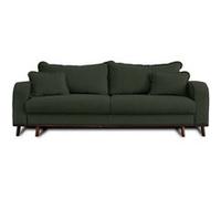 Albane - canapé 3 places - convertible avec coffre - en velours côtelé