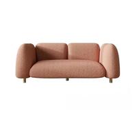Canapé droit moderne simple pour petit appartement, salon, canapé pour petits espaces, simple, double, petit canapé pour chambre chez l'habitant, appartement, bureau (B S : 68 cm x 82 cm x 70 cm)