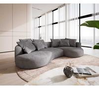Canapé Edina 330x170 cm microfibre gris