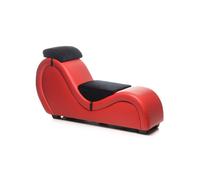 Canapé élégant multipositions rouge - Loveroom - Mobilier BDSM