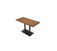 Canapé en cuir style rétro, ensemble canapé et table contre un mur, sièges de réception rembourrés, banquette de salle d'attente avec dossier, for café, restaurant occidental(Coffee,120*60*75cm)