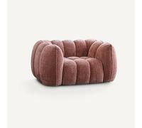 Canapé en tissu Teddy moderne, chaise simple confortable à assise profonde Sherpa pour salon et chambre à coucher