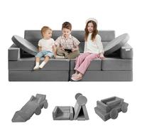 VEVOR Canapé Enfants Sofa Modulaire 15 Pièces Géométriques Éponge Haute Densité