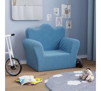 Canapé Enfants 2 Places Siège Gris Clair avec Étoiles Peluche Douce vidaXL