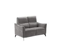 AltoBuy Canapé 2 Places Fixe Tissu Waterproof Gris - GARIOS