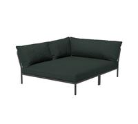 Canapé gauche Level 2 Cozy structure gris foncé powder-coated aluminum frame