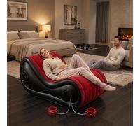 Canapé Gonflable 1 Place Gonflable Et Pliable Position Fixe Lit Gonflable 2 Personnes Convient à Une VariéTé De ScéNarios
