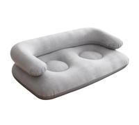 Canapé gonflable 2 places, canapé de camping imperméable avec accoudoirs, chaise gonflable portable | Assises confortables à l'intérieur et à l'extérieur pour salon, , pique-nique, arrière-cour