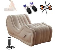 Canapé gonflable Buse à air double couche pour un gonflage rapide et une couverture hermétique sans fuite,Sofa9