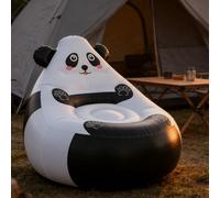 Canapé Gonflable en Forme d'animal - Siège Gonflable Portable pour, Motif de Personnages Amusants, matériau en PVC léger, Chaise remplie d'air | Meubles de Salon pour Le Camping, la Plage, Les