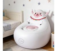 Canapé Gonflable en Forme d'animal - Siège Gonflable Portable pour, Motif de Personnages Amusants, matériau en PVC léger, Chaise remplie d'air | Meubles de Salon pour Le Camping, la Plage, Les