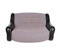 Canapé Gonflable Gonflable, canapé floqué Confortable pour S'asseoir et Se Détendre, Intérieur et Extérieur, Deux Places en PVC Porteur de 330,7 LB