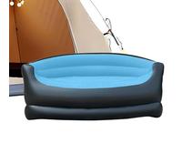 Canapé gonflable pliant - Chaise longue confortable pour le camping et l'intérieur, canapé gonflable portable | Accueil Salon Chambre Plage Jardin Cour Patio Extérieur Relaxation Sièges Meubles