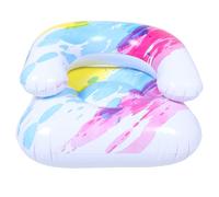 Canapé Gonflable pour Tout-petits, Siège Bébé Pvc Coloré Portable | Soutien du Dos, Gonflage Rapide, Usage Extérieur et Voyage, Design Lumineux pour -nés et Garçon et Filles