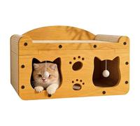 Canapé griffoir pour chat avec balle antidérapante | Griffoir pour chat pour la maison, l'extérieur, le salon, la famille, les voyages, la maison - Stimulation mentale