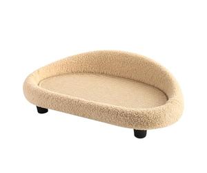 Canapé griffoir pour chat Lit en forme de nid en sisal de grande taille