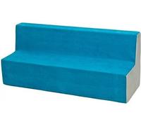 Velinda Canapé, Sofa, lit, Meubles Chambre d'enfant, Jeu Confort Repos (Couleur: Bleu-Beige)