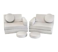 Canapé junior en mousse gris