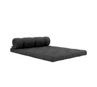 Canapé Karup Buckle-Up avec Ceinture 734 Gris Foncé/ Brun