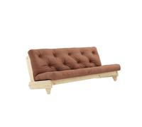 Canapé Karup Fresh en Pin Laqué Transparent/759 Brun Argile