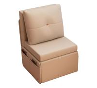Canape Lit 1 Place Enfant Amovible et Lavable Tissu Velours Laiteux Cadre en Acier au Carbone Matelas Canapé Convertible Convient pour Une Chambre, Un Salon ou Un Bureau(205 * 50 * 50cm)