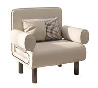 Canapé Lit 1 Places Convertible Cadre en Acier Épais s'adapte aux Courbes du Corps Fauteuil Convertible Lit Une Place Tissu Technique Convient aux Invités(B)