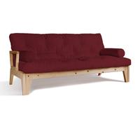 Canapé lit 200 cm - Sakura - Pascall Futon Bordeaux