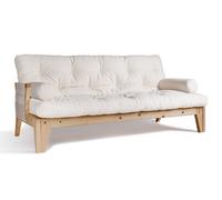 Canapé lit 200 cm - Sakura - Pascall Futon Ecru