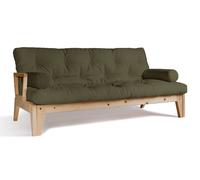 Canapé lit 200 cm - Sakura - Pascall Futon Kaki