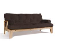 Canapé lit 200 cm - Sakura - Pascall Futon Marron