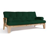 Canapé lit 200 cm - Sakura - Pascall Futon Vert Bouteille