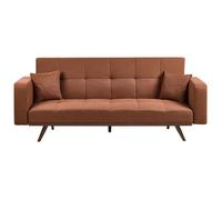 Canapé-lit 3 places HJULBY Marron doré