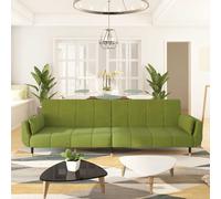 Canapé-lit à 2 Places Lit d'Invité Salle de Séjour Intérieur Velours vidaXL