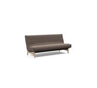 Canapé Lit ASLAK 120 Nordic Cover Soft Spring tissu 530 Bouclé Taupe