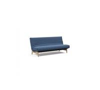 Canapé Lit ASLAK 120 Nordic Cover Soft Spring tissu 537 Bouclé Blue